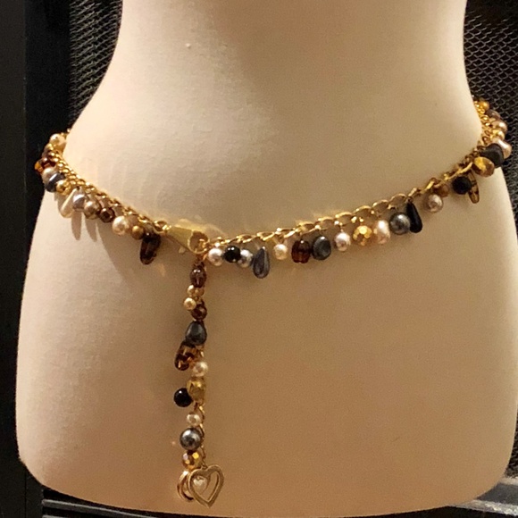 BEADED CHAIN BELT OR NECKLACE - Picture 5 of 8